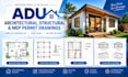 create adu architectural, structural and mep permit drawings