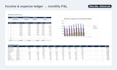 build a custom google sheets or excel tracker with a dashboard