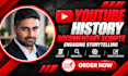 write engaging youtube history documentary scripts