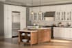 design modern 3d kitchen cabinetry, residential interior, interior rendering