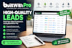use builtwith pro to find targeted b2b leads and website technology data