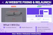 fix hostinger ai bug and make website live