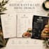 design modern restaurant menu, poster and logo
