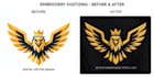 digitize logo for cap, hoodie, shirt embroidery dst pes jef file