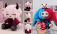 create handmade soft custom plushie stuffed animals doll design personalized toy