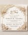 design luxury nikkah mehndi islamic wedding invitation card