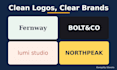 design a minimalist logo for your small business