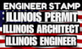 do city permit drawing as illinois architect house permit plan engineer stamp