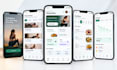 design app store screenshots for ios apps with aso focused visuals and captions
