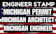 do city permit drawing as michigan architect house permit plan engineer stamp