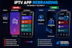 l rebrand your iptv app with an admin panel
