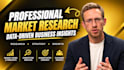 researcher market research competitors analysis customer research internet