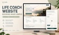 design a wordpress website for life coaches with booking