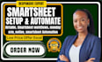 setup airtable smartsheet workflows dashboards design smartsheet automation
