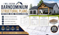 design barndominium structural plan post frame, beams, trusses and framing