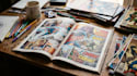 create ai comic book, illustrations any style
