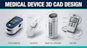 design pulse oximeter ecg patch pill dispenser tens unit solidworks 3d cad