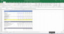 build a 5 year financial model with scenario analysis