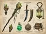 create weapon and prop design and illustration