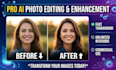 do professional ai image editing and photo enhancement
