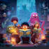design a professional cartoon book cover