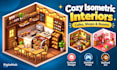 create 3d isometric rooms and stylized game scenes in blender