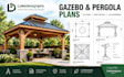 create gazebo, pergola, and pavilion plans