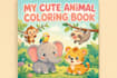 design custom kids coloring book pages and cover