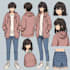 draw custom anime oc character reference sheet