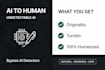 humanize ai, chatgpt to human text undetectable ai