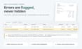 convert PDF invoices and receipts to excel