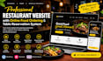 design a restaurant website with online food ordering and reservation system