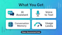 integrate openai, claude or local ai models into your app or bot