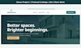 build a responsive HTML CSS javascript business website
