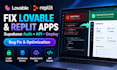 fix lovable replit ai app bugs supabase auth and deployment errors