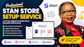 do stan store, stan store setup, digital product store, stan store design,