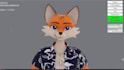 create 3d furry avatar vrchat avatar model sfw vseeface tracking vrm unity model