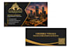 design custom business cards, urgent delivery available