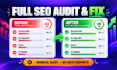 do SEO audit, generative engine optimization and ai visibility