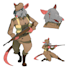 draw custom furry anthro custom character sheet
