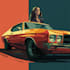 transform your car photo into a cartoon illustration