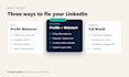 optimize your linkedin profile and create a content calendar