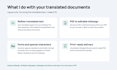 layout translated documents in indesign