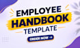 create a professional employee handbook and HR policy template
