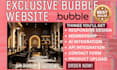 build bubble website for you salon, spa tanning massage therapy barber medi lash
