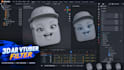 create 3d ar vtuber filter with face tracking for streamfog obs in lens studio