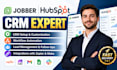 set up jobber and hubspot CRM automation and workflows