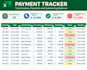 create excel invoices, billing sheets, and payment trackers