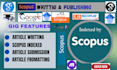 do scopus journal writing scopus high index reviewed journal scopus medical blog