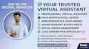 do professional data entry, web research and copy paste